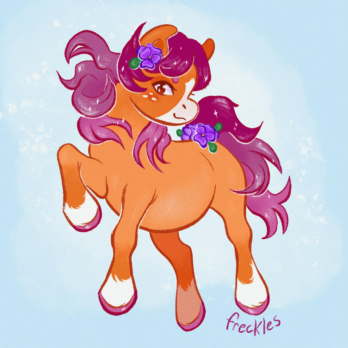 Lesbian Pride Pony Lesbian Pride Pony