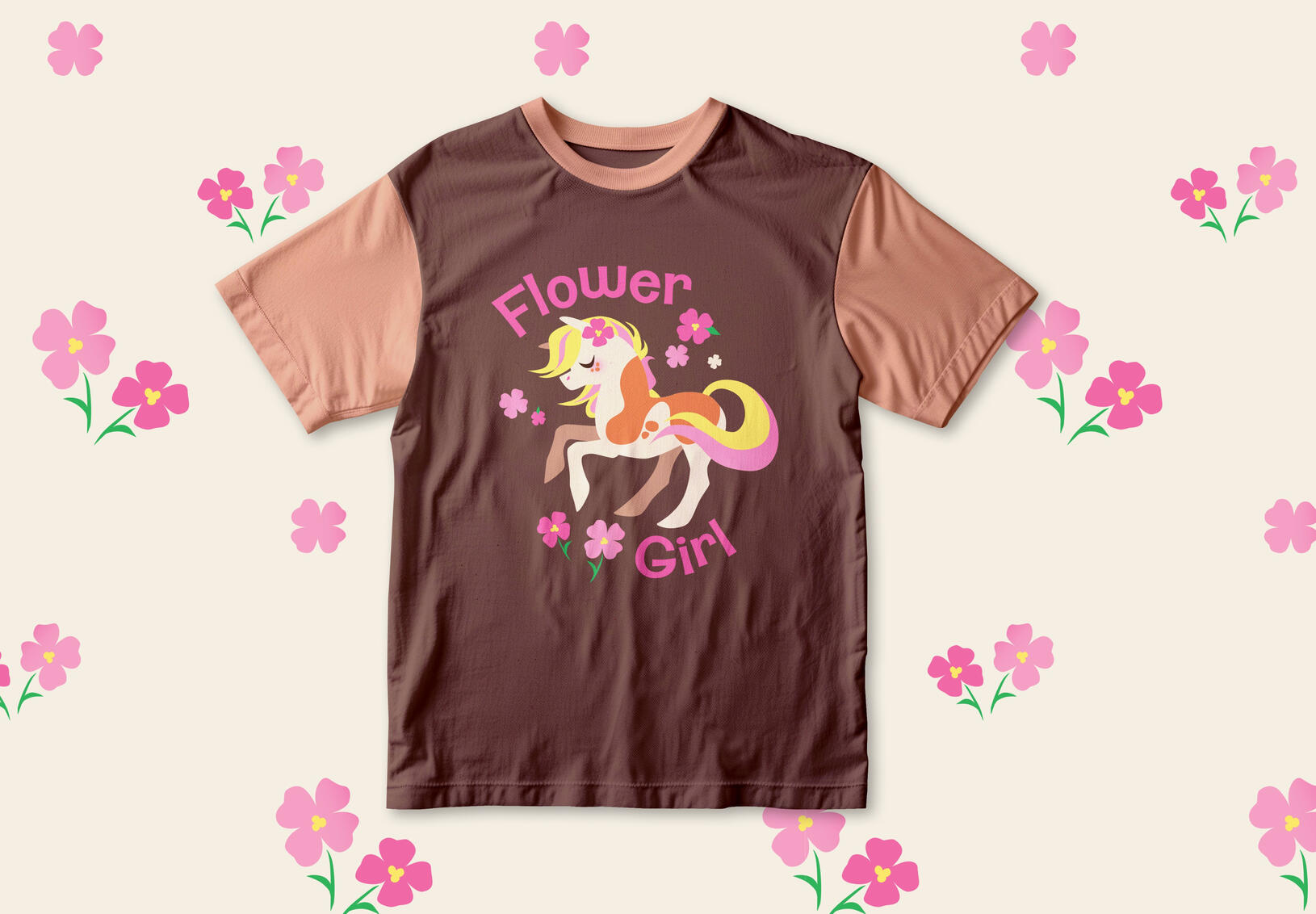 Flower Girl "Flower Girl" Adobe Illustrator, 2026