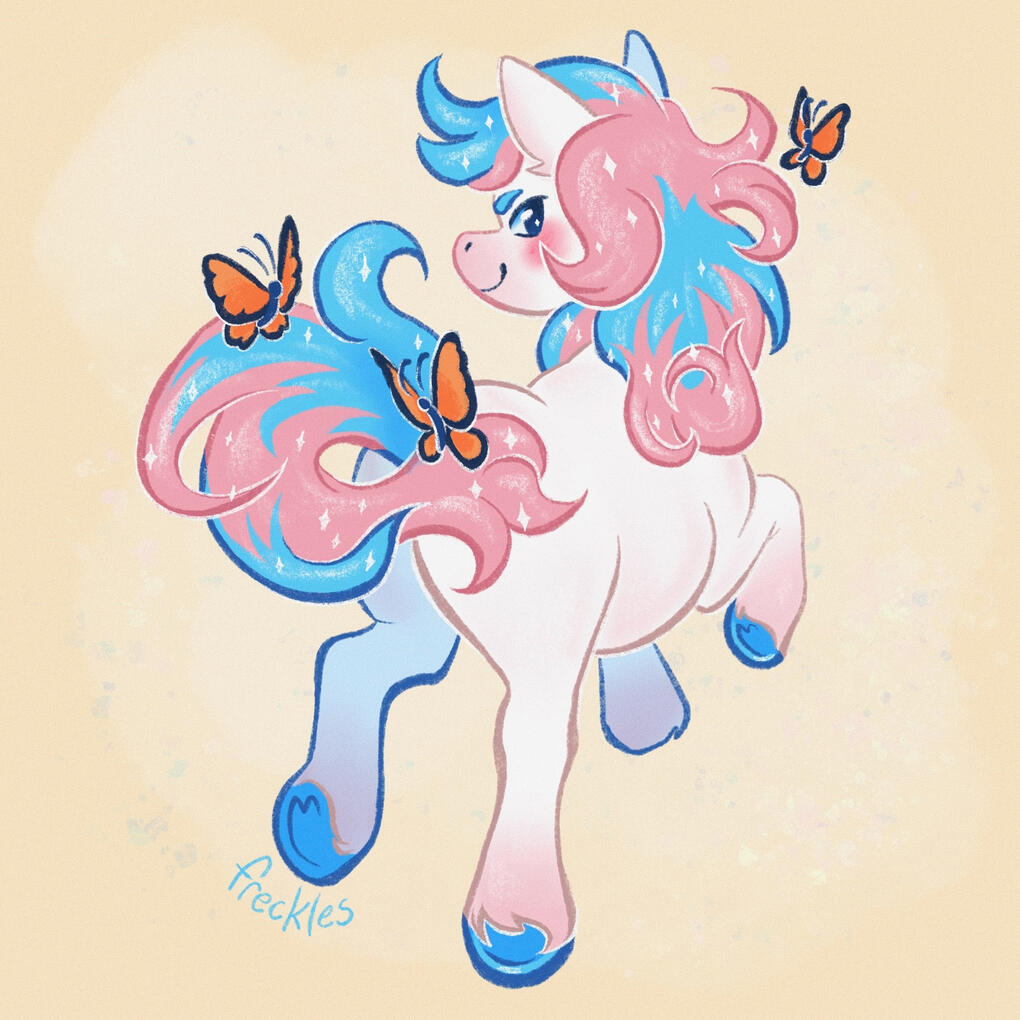 Trans Pride Pony