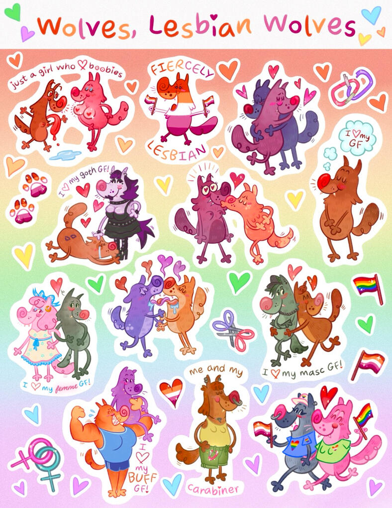 WLW Sticker Sheet