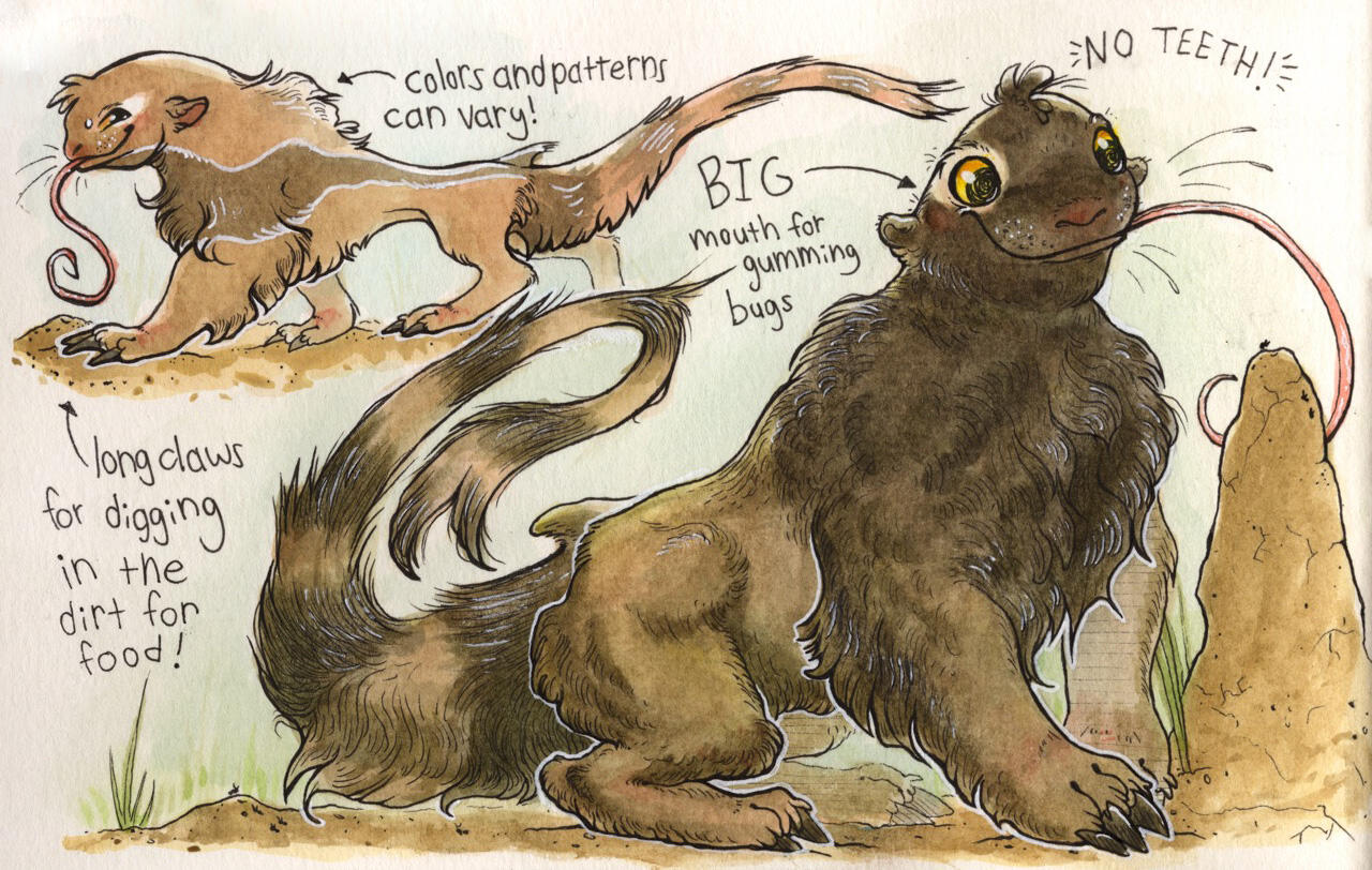 Anteater Creature pg. 1