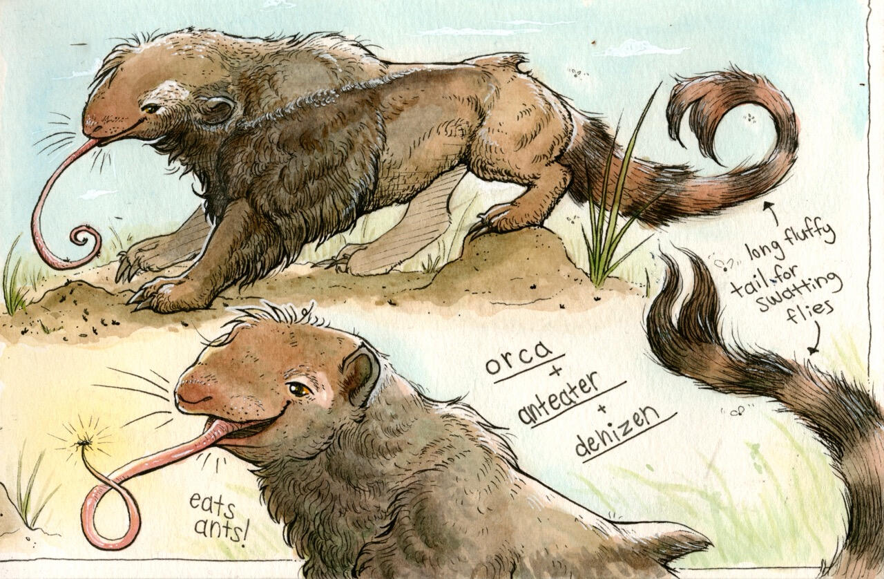 Anteater Creature pg. 2 Anteater Creature pg. 2