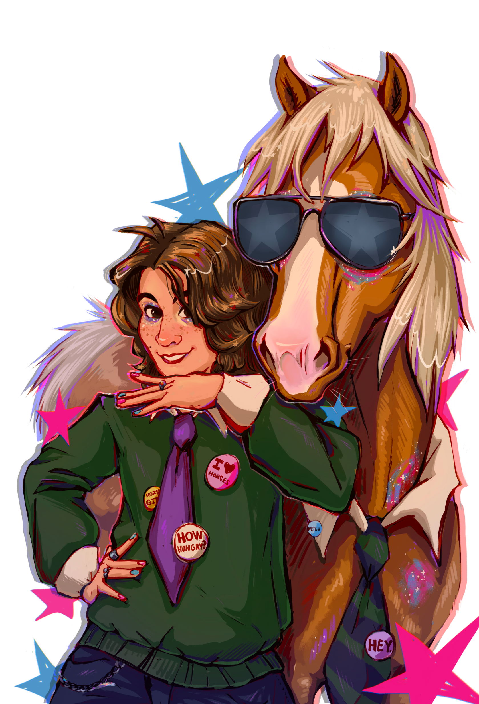 Me and My Definitely Real Horse