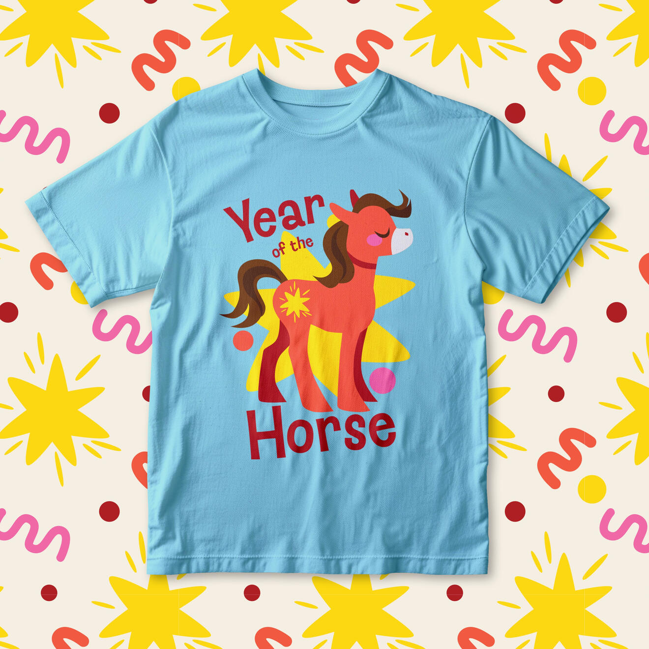 Happy Horses Sparkle Mockup
